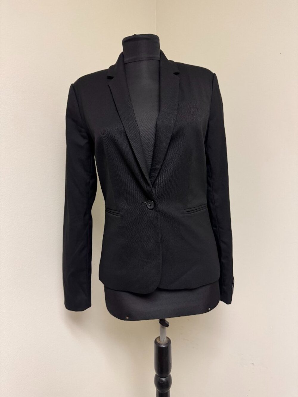 NWT Banana Republic Factory Black Washable Blazer Size 0